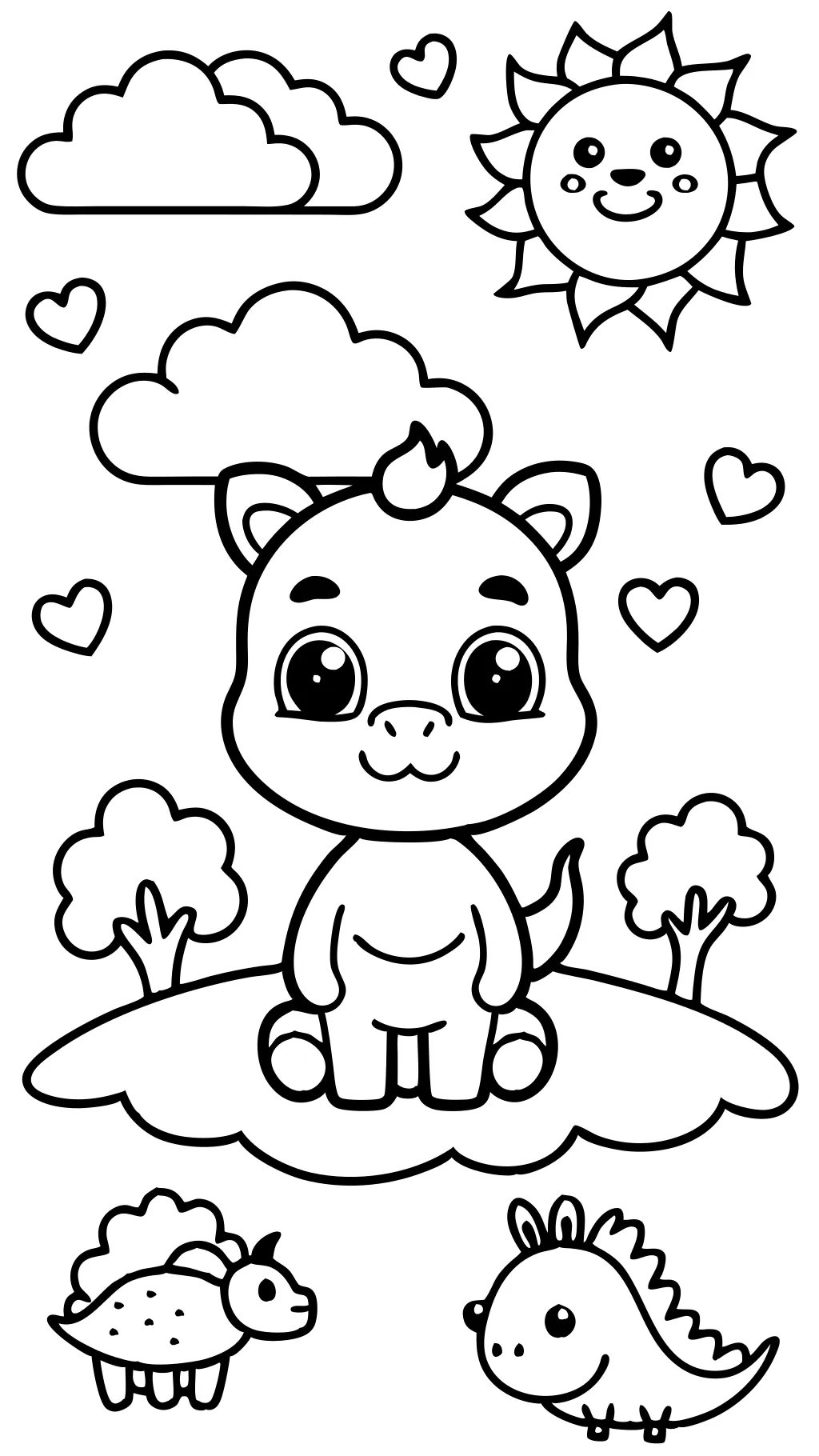 preschool coloring pages free